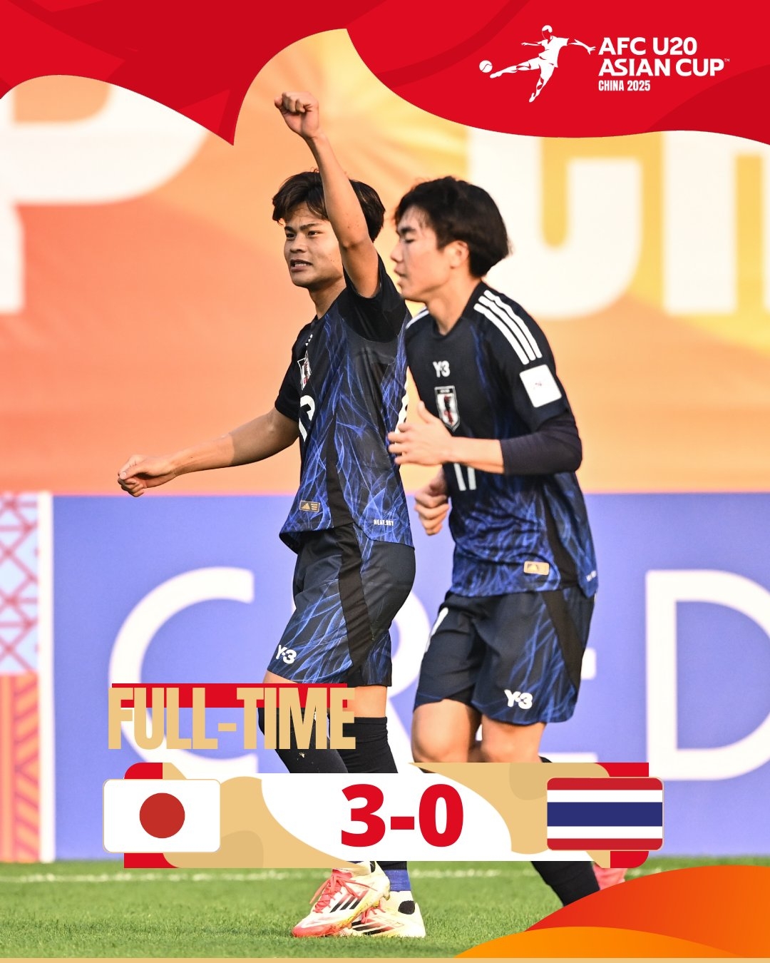  日本U20主帥賽后：雖然全取三分，但球隊(duì)各方面都有待提升