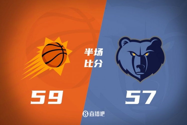  半場(chǎng)戰(zhàn)報(bào)-太陽(yáng)2分領(lǐng)先灰熊 杜蘭特20分布克7+5+3 莫蘭特13分4助