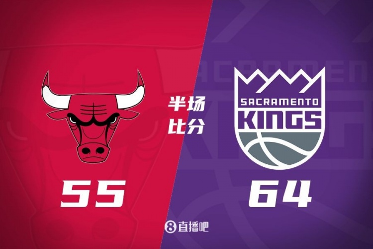  半場(chǎng)戰(zhàn)報(bào)：國王領(lǐng)先公牛9分 蒙克轟19分 拉文4中0 武器11分9板