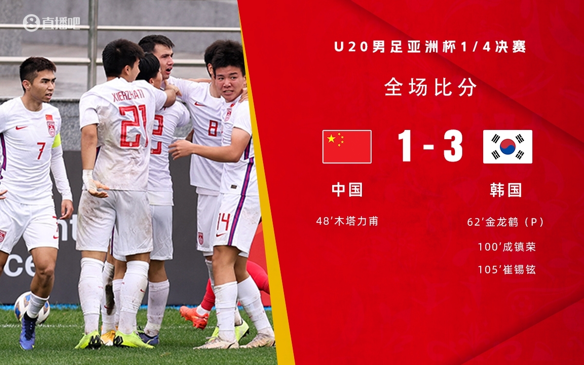  復(fù)仇！U22國(guó)足絕殺復(fù)仇韓國(guó)，2年前U20亞洲杯加時(shí)憾負(fù)無(wú)緣世青賽