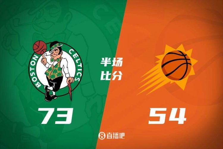  半場戰(zhàn)報-波爾津吉斯17+6 杜蘭特20分 綠軍14記三分領先太陽19分