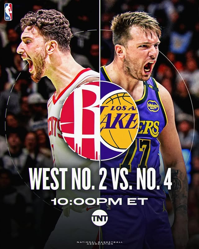  狂野西部焦點大戰(zhàn)！NBA官方發(fā)布火湖大戰(zhàn)海報：申京VS東契奇